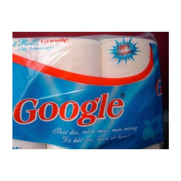 Google é sempre a melhor opção, mesmo que seja para escolher papel higiênico