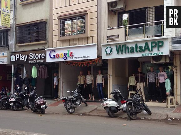 Play Store, Google e WhatsApp devem ser lojas realmente boas