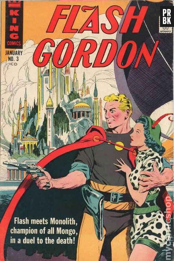 Flash Gordon é um importante personagem da ficção científica e foi publicado pela King Features