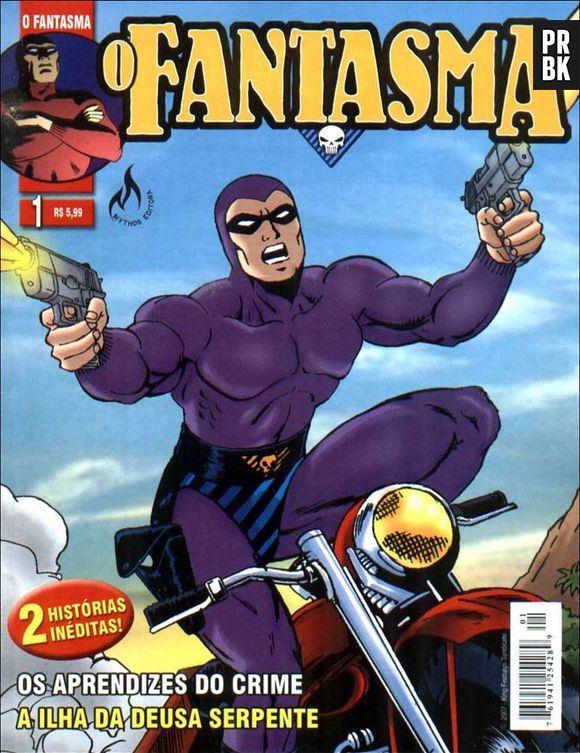 O Fantasma já passou pela DC Comics e Marvel, mas originalmente ele foi publicado pela King Features