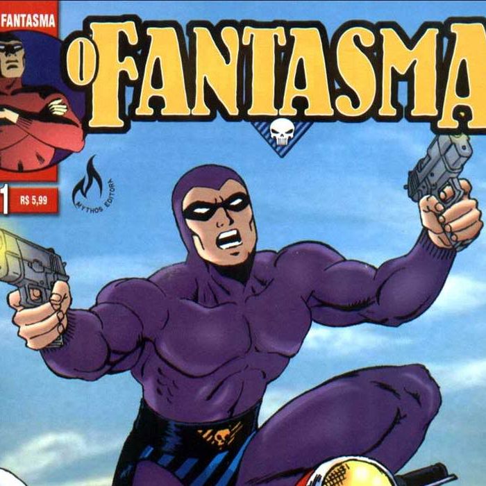 O Fantasma já passou pela DC Comics e Marvel, mas originalmente ele foi publicado pela King Features