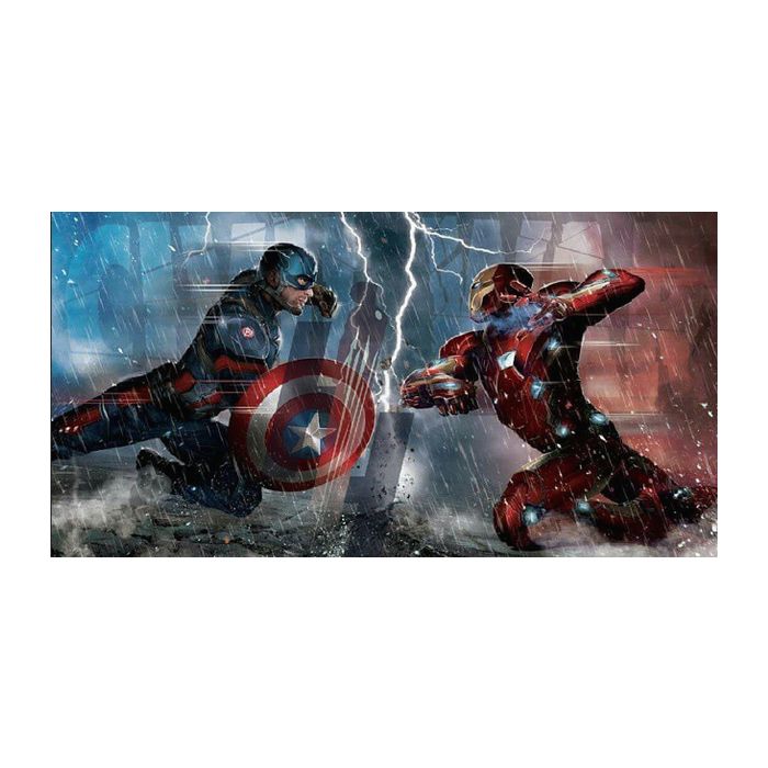  Em &quot;Capitão América 3&quot;, o Capitão América (Chris Evans) e o Homem de Ferro (Robert Downey Jr.) vão se enfrentar 