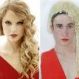 Os fãs da Taylor Swift não vão gostar muito desse cabelo de macarrão...