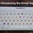 O Emoji Keyboard é o primeiro teclado de emoji físico do mundo!