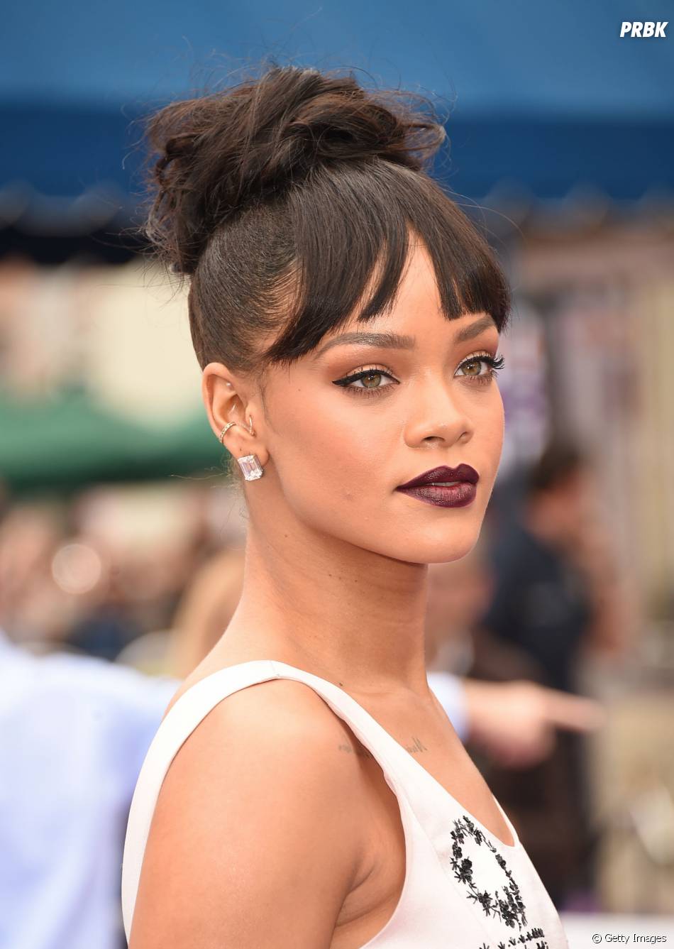 Olha A Boca Da Rihanna Que Linda Purebreak