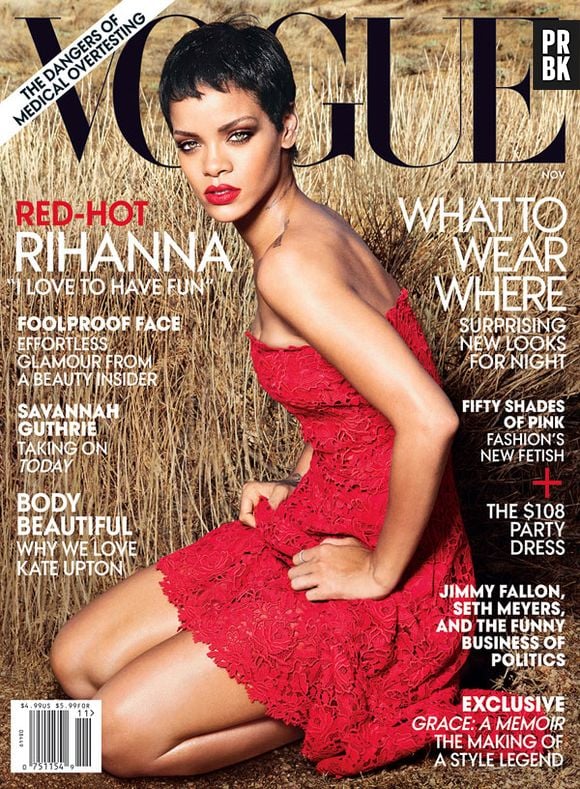 Rihanna já posou uma segunda vez para a Vogue americana