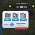 Em "SimCity Buildit": ao enviar as remessas, você ganha um item para a construção do bairro londrino