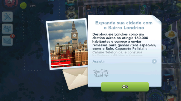 Em "SimCity Buildit": atualização libera bairro de Londres, ônibus de dois andares e muito mais!