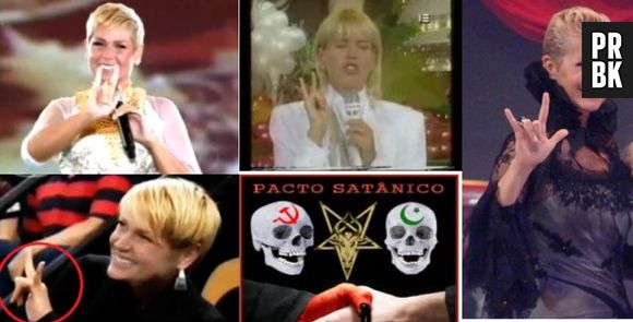 A história da Xuxa e o seu pacto com o diabo não é nova. Dizem que escutando algumas de suas canções dá para ouvir algo que indique isso!