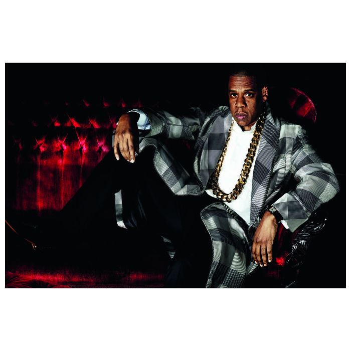 Com a fortuna estimada em 1 bilhão de reais, Jay-Z também falou de dinheiro: &quot;Não sou motivado por isso. Não sento com meus amigos e falo sobre dinheiro, nunca&quot;
