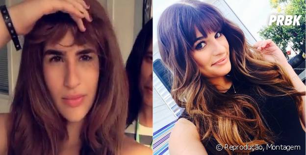 Lea Michelle e Lívian Aragão são parecidas