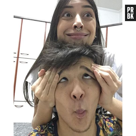 Japa e Maju Trindade aprontavam todas nas redes sociais