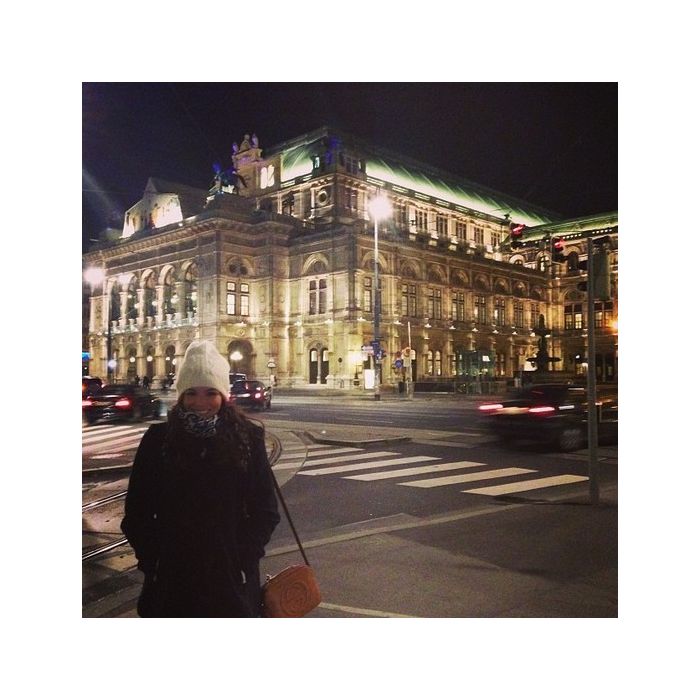 Bruna Marquezine gravou &quot;Em Família&quot; em Viena e turistou na capital da Áustria