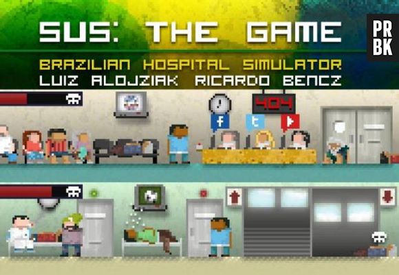 No "SUS: The Game" mostra a triste realidade da saúde no país