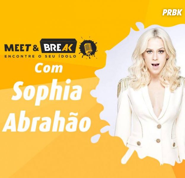 Sophia Abrahão no Meet & Break: Saiba como conhecer a estrela