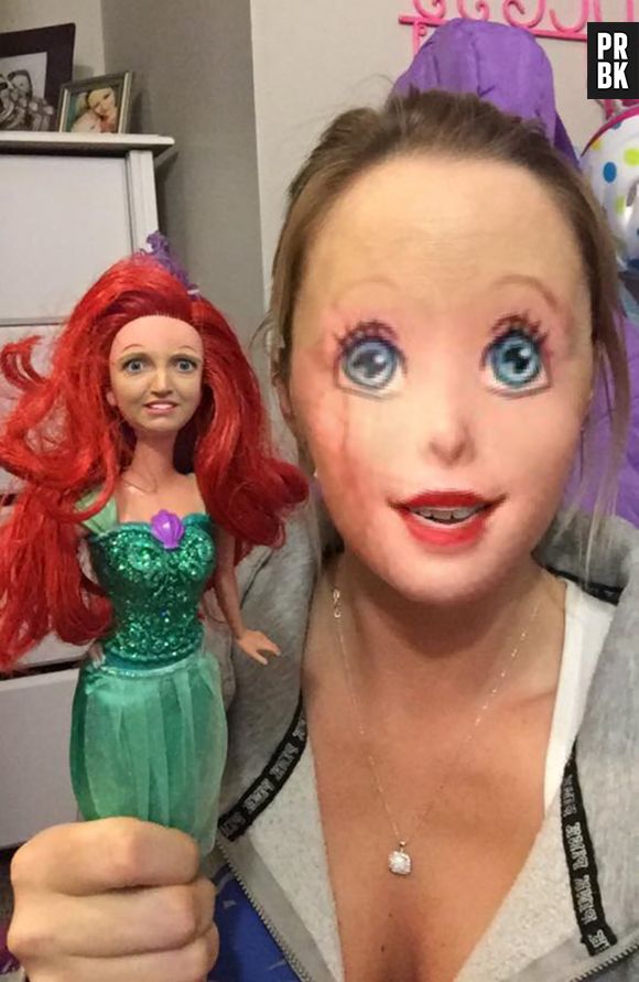 Com o Face Swap do Snapchat você pode transformar uma boneca em personagem de filme de terror