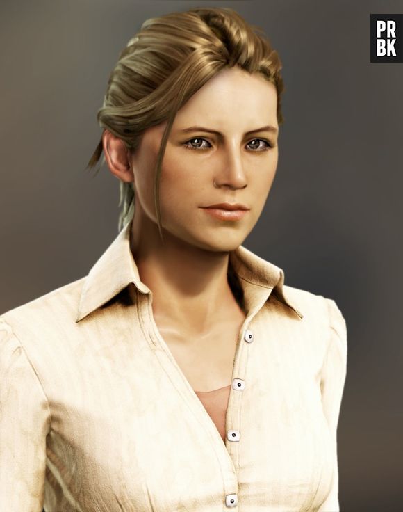 Elena Fisher é jornalista na série de videogame "Uncharted"