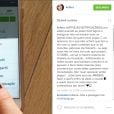 Kéfera soltou o verbo sobre mudanças no Instagram: "ODIEI"