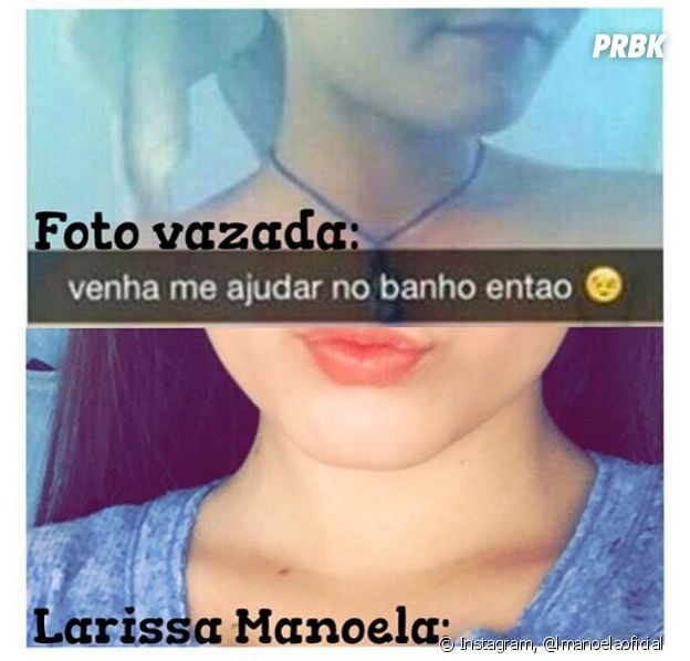 Larissa Manoela já foi comparada com menina que vazou nudes na internet