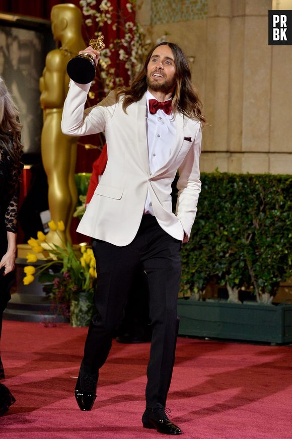 Jared Leto ganhou a categoria de "Melhor Ator Coadjuvante" do Oscar 2014