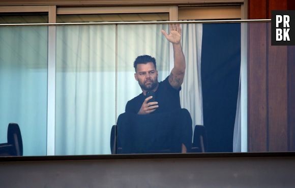 Ricky Martin está no Rio de Janeiro para gravar clipe