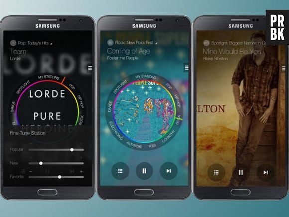 Samsung lança aplicativo de streaming música batizado de Milk