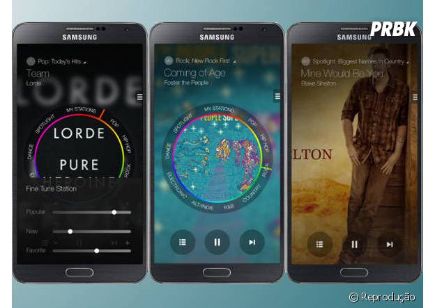Samsung lança aplicativo de streaming música batizado de Milk
