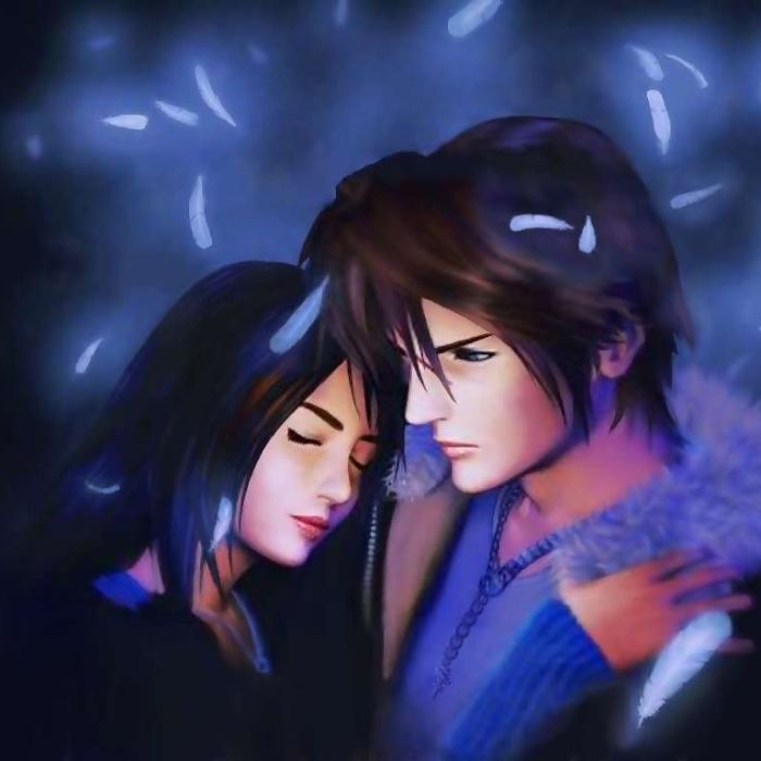 O tema principal do game &quot;Final Fantasy VIII&quot; é o amor, então o casal Squall Leonhart e Rinoa Heartilly não podia ficar de fora!