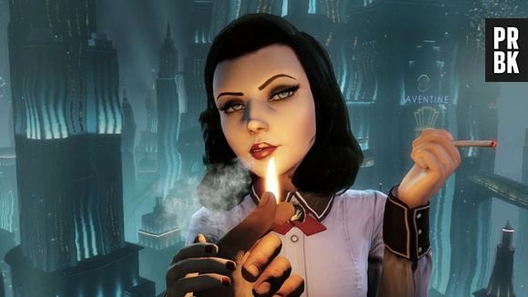 A sedutora Elizabeth, personagem principal do Episódio 2 de Bioshock Infinite: Burial Sea.