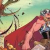 Thor perdeu os direitos de usar o seu martelo na saga "Pecado Original". Então, foi Jane Foster que assumiu a identidade do herói