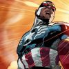 O efeito do soro de Steve Rogers acaba e o nosso Capitão América envelhece. Então, Sam Wilson assume a posição do seu melhore amigo