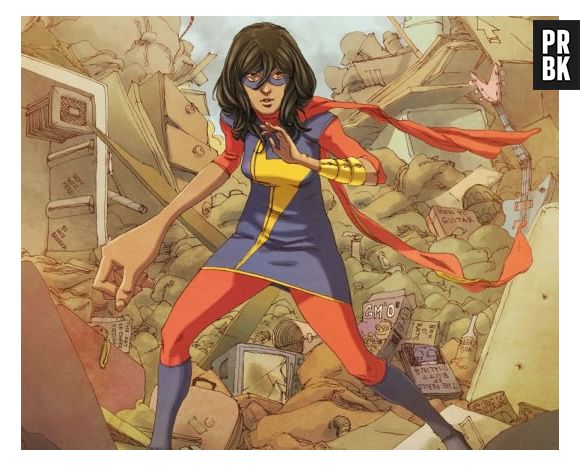 Uma americana muçulmana de origem paquistanesa, Kamala Khan, depois de descobrir poderes, assume o posto de Ms. Marvel