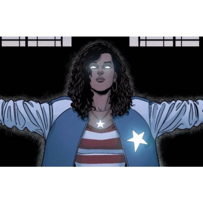 A americana lésbica e de origem latina, America Chavez, será a Capitã América do futuro. E Danielle Cage, filha de Luke Cage com Jessia Jones, será a Ms. América