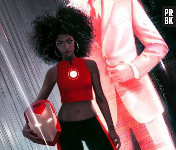 Em 2016, Riri Williams foi apresentada aos leitores de "Invincible Iron Man". A jovem de apenas 15 anos é bem inteligente e constrói sua prória armadura de Homem de Ferro. Ela irá substiuir Tony Stark após "Guerra Civil 2"