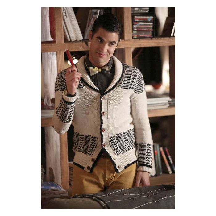  Blaine (Darren Criss) se mudou para Nova York em &quot;Glee&quot; 