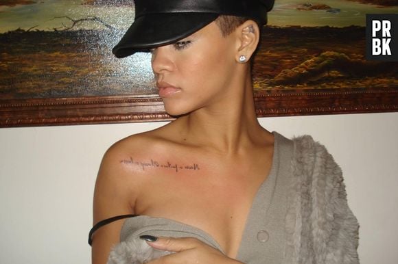 “Never a failure, always a lesson” ("Nunca um erro, sempre uma lição") também foi feita em 2009. Será que foi para Chris Brown?!