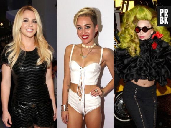 Britney Spears, Miley Cyrus e Lady Gaga em séries!