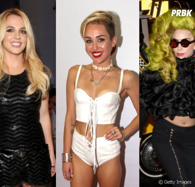 Britney Spears, Miley Cyrus e Lady Gaga em séries!
