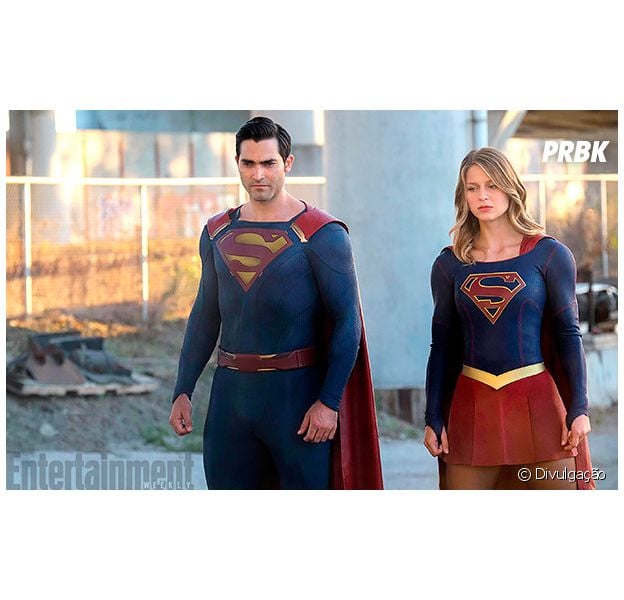 Em "Supergirl", Kara (Melissa Benoist) e Superman (Tyler Hoechlin) lutam em novas imagens!