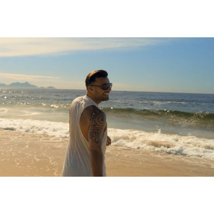  O cantor Ricky Martin gravou &quot;Vida&quot; no Rio de Janeiro 