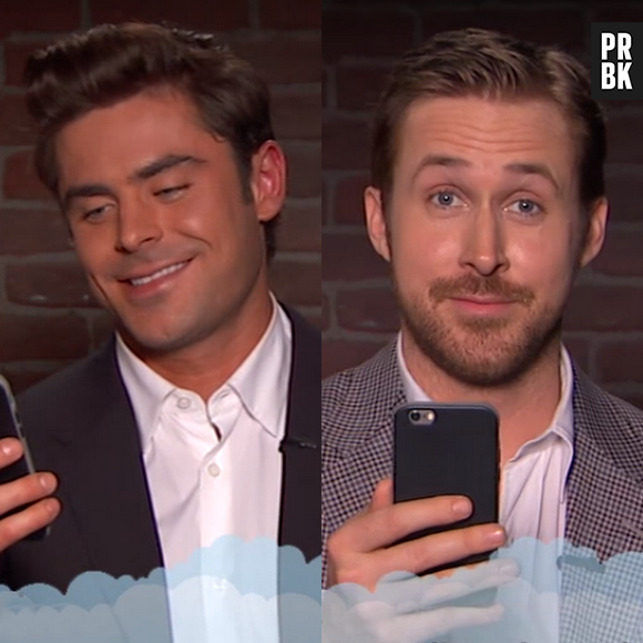 NA TV americana, Zac Efron, Ryan Gosling e mais famosos leem tweets maldosos