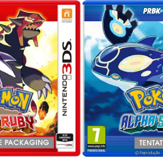 Nintendo confirma remake dos games Pokémon Ruby e Pokémon Saphire