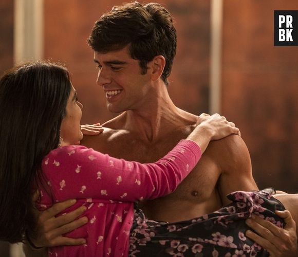 Novela "Haja Coração": Shirlei (Sabrina Petraglia) e Felipe (Marcos Pitombo) reatam namoro