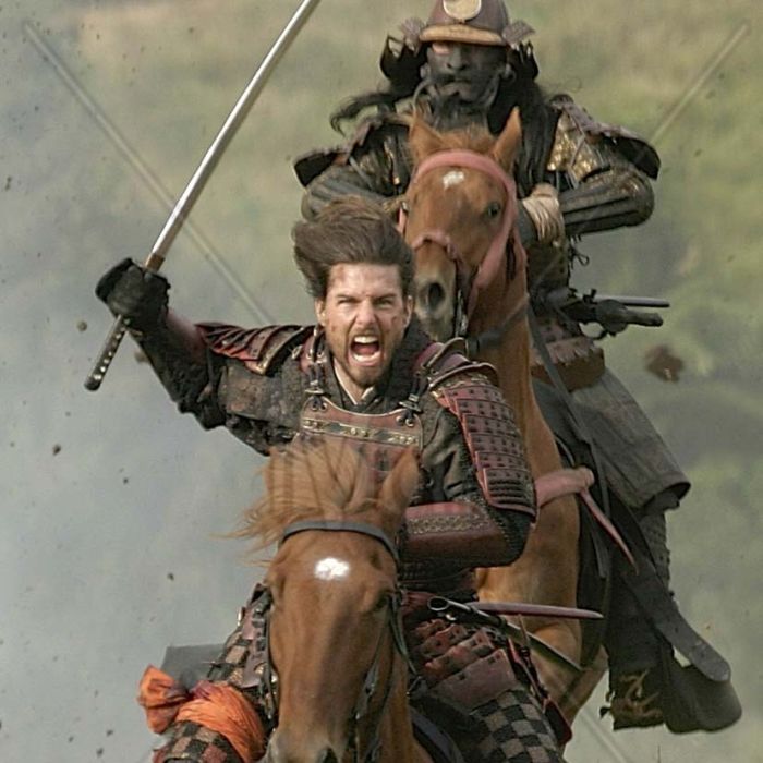 O gato do Cinema Tom Cruise interpretou um Samurai corajoso no filme &quot;O Último Samurai&quot;