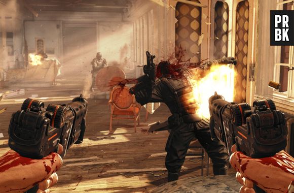 A jogabilidade de tiro em primeira pessoa de "Wolfenstein: The New Order" relembra clássicos como Quake, mas com gráficos desta geração