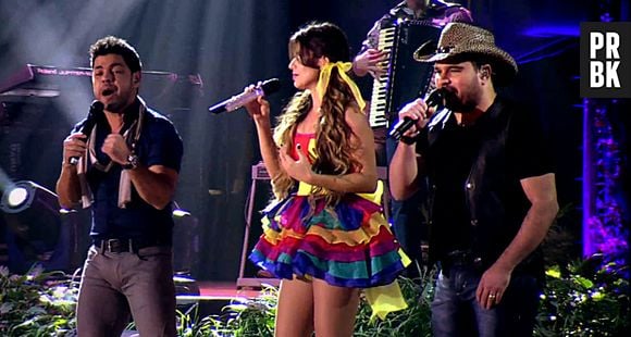 A dupla Zezé Di Camargo e Luciano fazem participação especial no novo DVD de Paula Fernandes