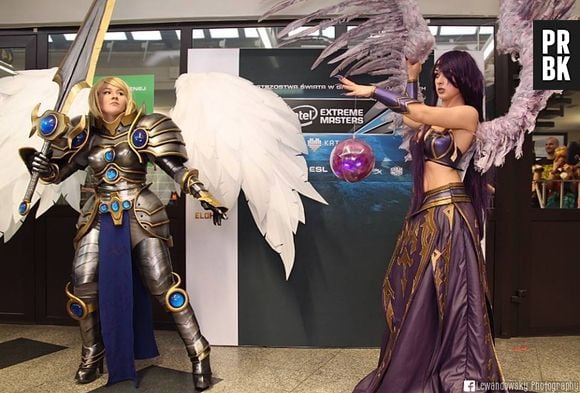 "League Of Legends": Cosplay da Morgana e da Kayle