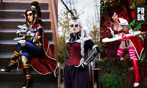 "League Of Legends": Cosplay Vayne, Vayne Aristocrata e Vayne Cupida Imortal 