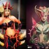 "League Of Legends": Cosplay Zyra  Fogo Silvestre e Zyra Tradicional