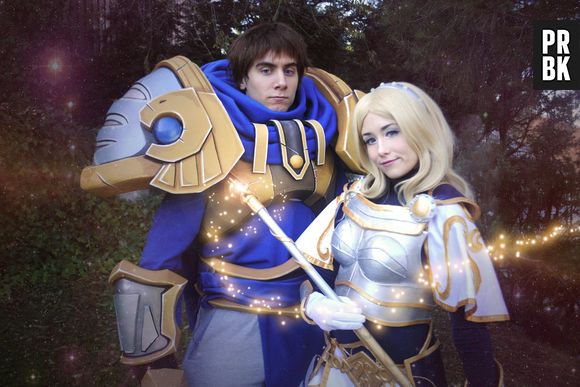 "League Of Legends": Cosplay Garen e Lux